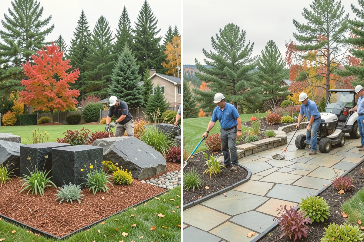 Garden Wall Installation in Bothell, King County, WA - Design the wall style and layout