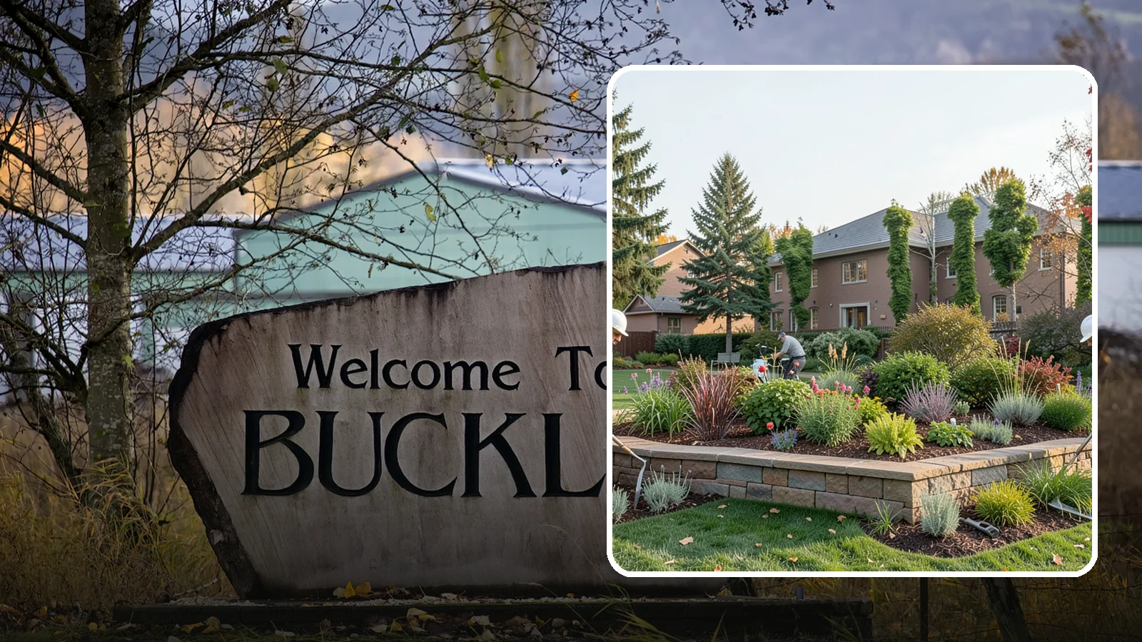 Garden Wall Installation in Buckley, Pierce County, WA - Decorative low garden walls that define beds, add structure, and bring character to the landscape.