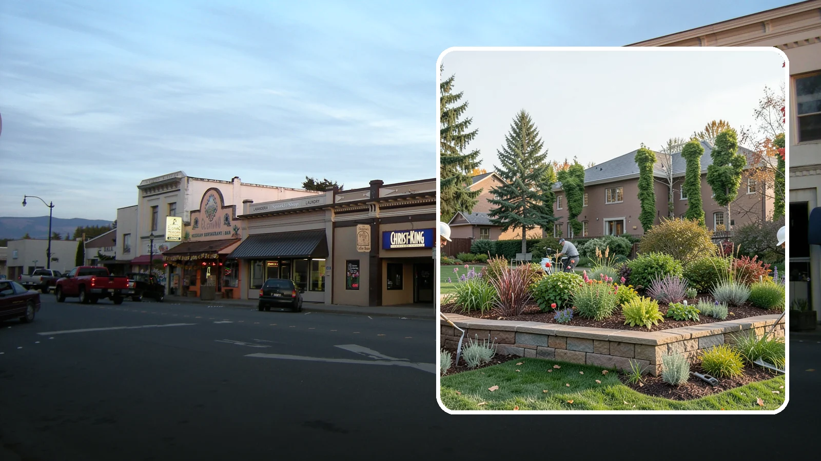 Garden Wall Installation in Burlington, Skagit County, WA - Decorative low garden walls that define beds, add structure, and bring character to the landscape.