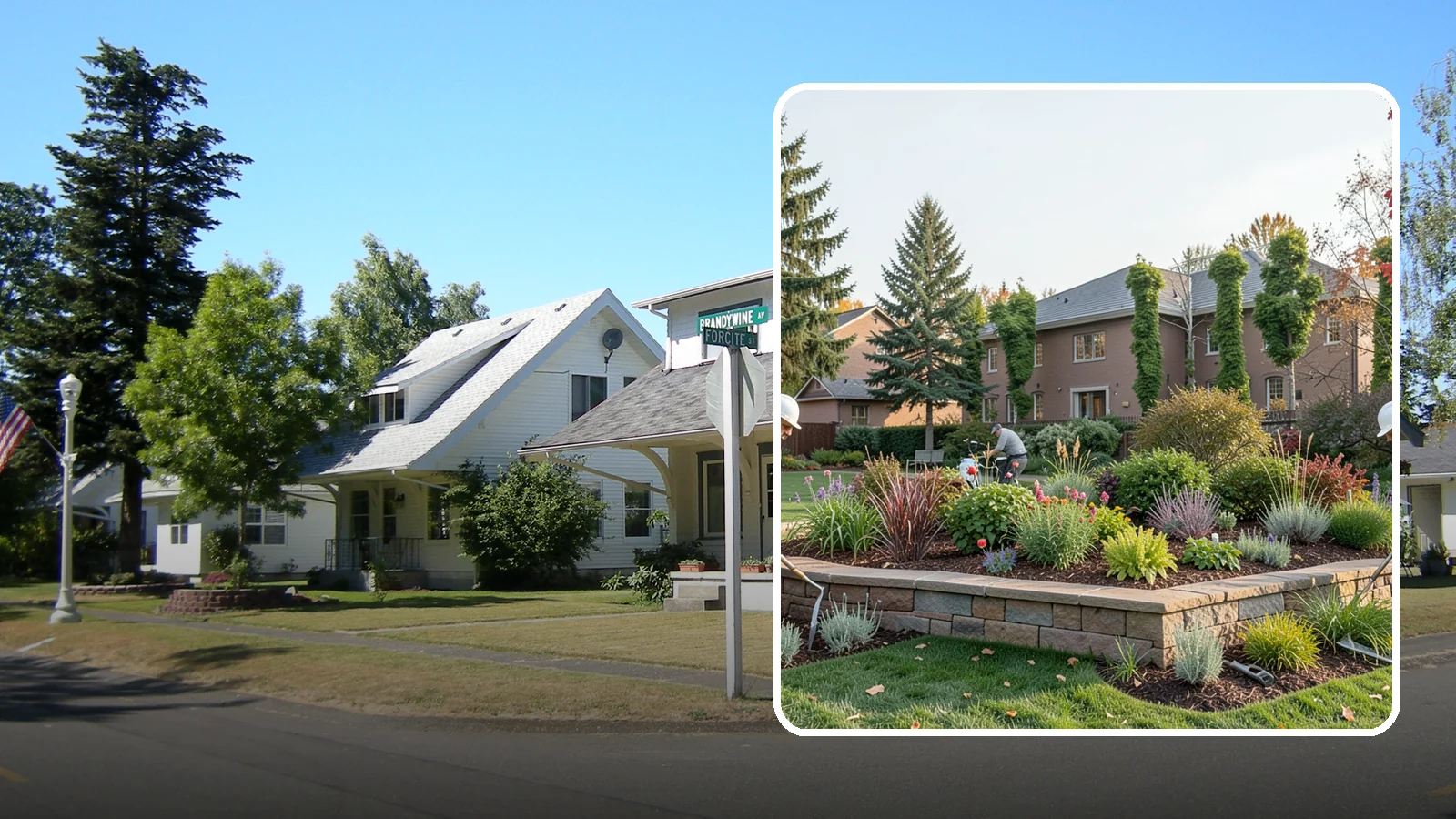 Garden Wall Installation in DuPont, Pierce County, WA - Decorative low garden walls that define beds, add structure, and bring character to the landscape.