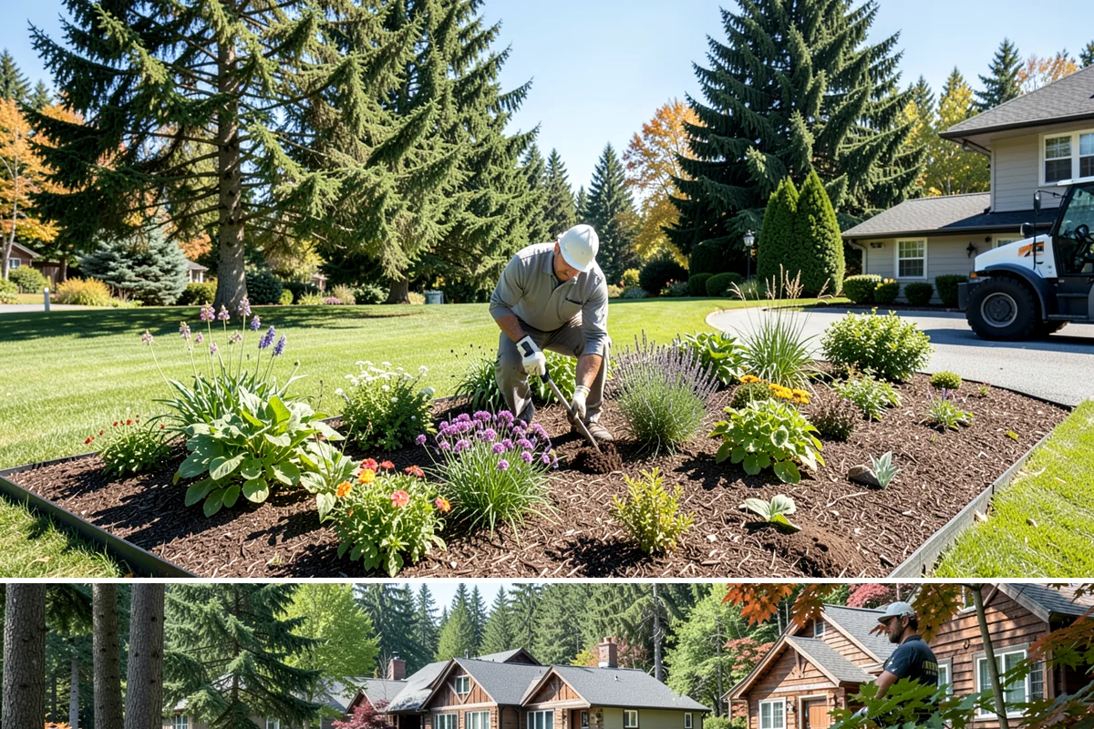 Garden Wall Installation in Edgewood, Pierce County, WA - Best built spring through fall.