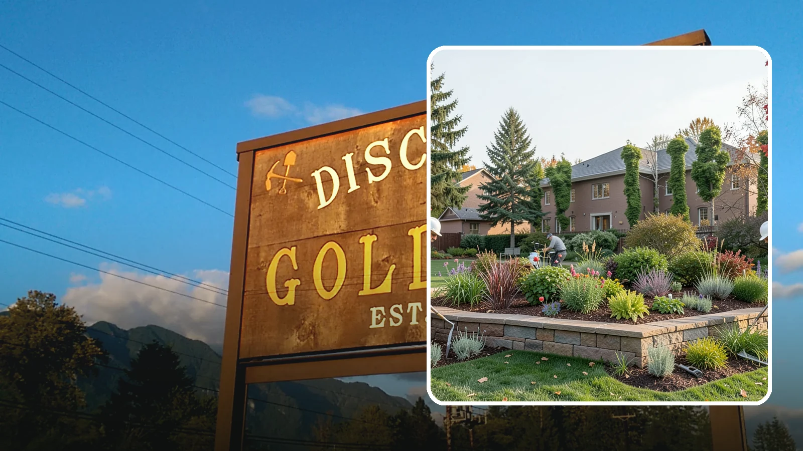 Garden Wall Installation in Gold Bar, Snohomish County, WA - Decorative low garden walls that define beds, add structure, and bring character to the landscape.