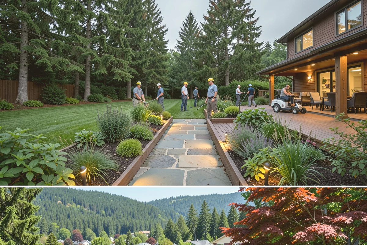 Garden Wall Installation in Index, Snohomish County, WA - Best built spring through fall.