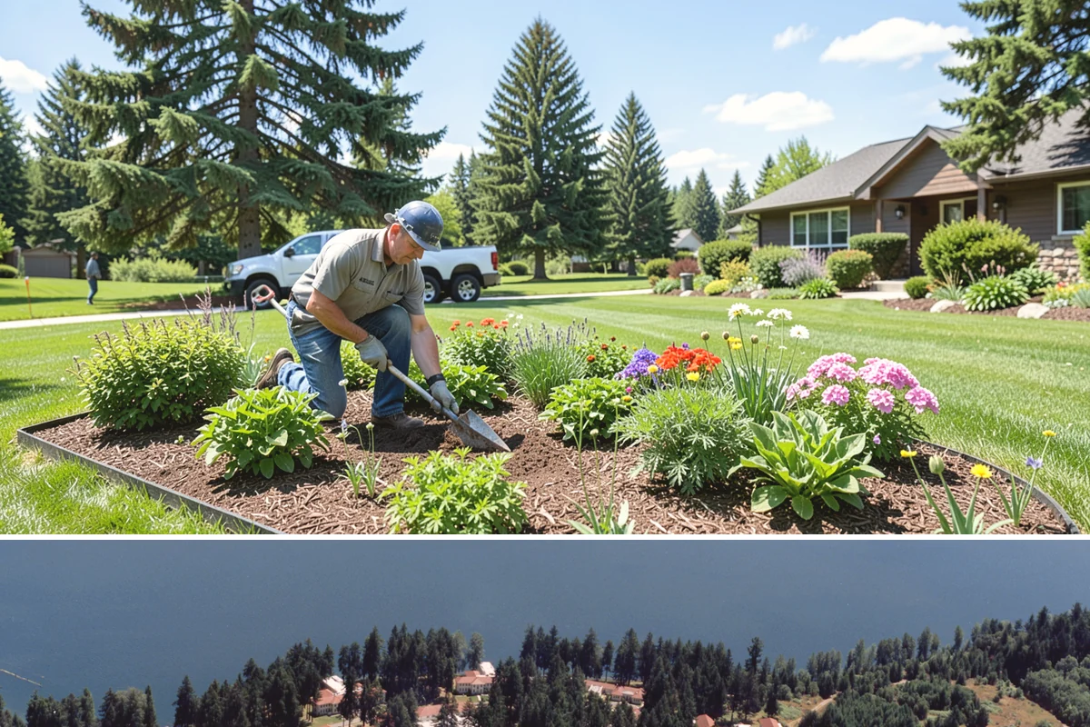Garden Wall Installation in Lakewood, Pierce County, WA - Best built spring through fall.