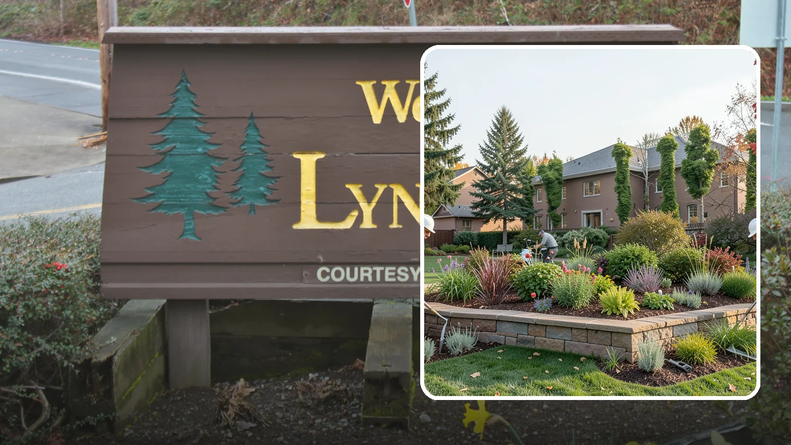 Garden Wall Installation in Lynnwood, Snohomish County, WA - Decorative low garden walls that define beds, add structure, and bring character to the landscape.