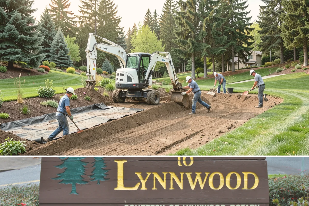 Garden Wall Installation in Lynnwood, Snohomish County, WA - Best built spring through fall.
