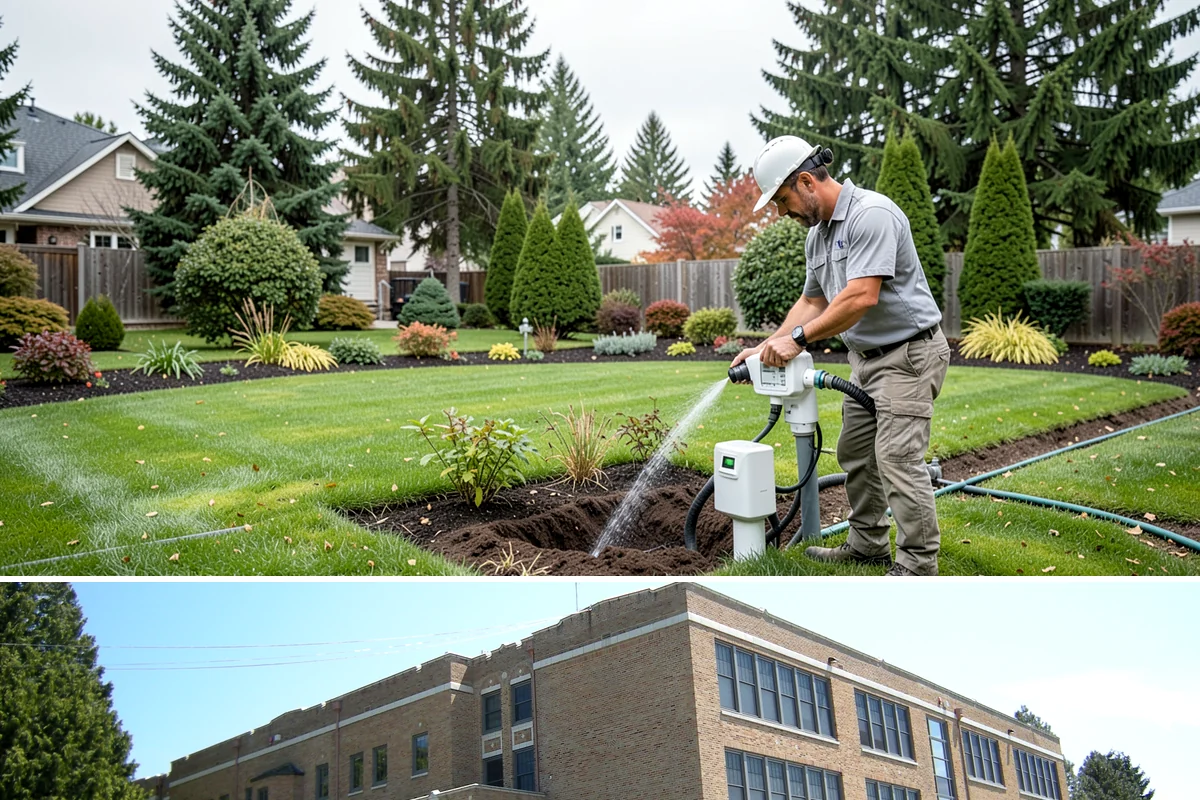 Garden Wall Installation in Maple Valley, King County, WA - Best built spring through fall.