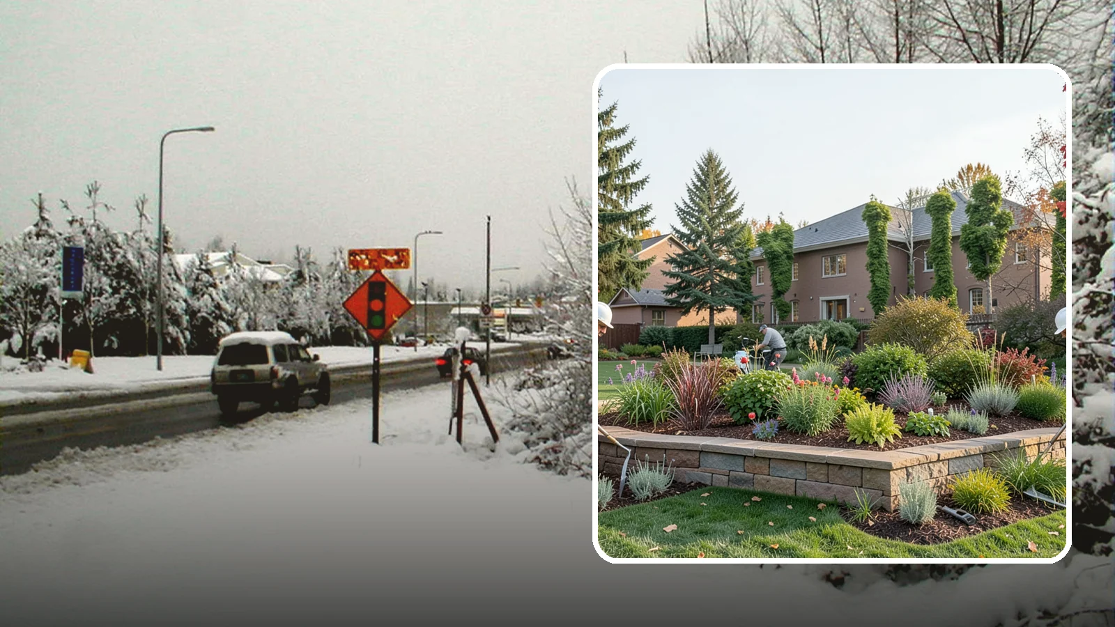 Garden Wall Installation in Newcastle, King County, WA - Decorative low garden walls that define beds, add structure, and bring character to the landscape.