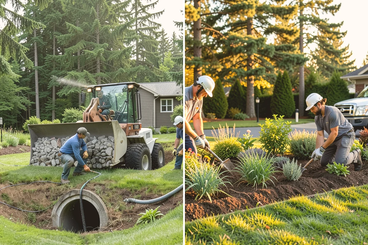Garden Wall Installation in Orting, Pierce County, WA - Design the wall style and layout