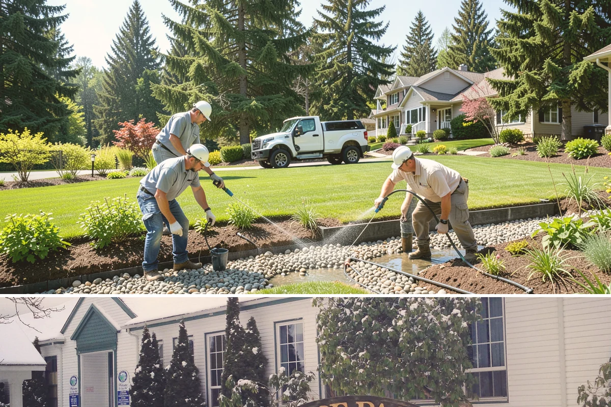 Garden Wall Installation in Pacific, King County, WA - Best built spring through fall.