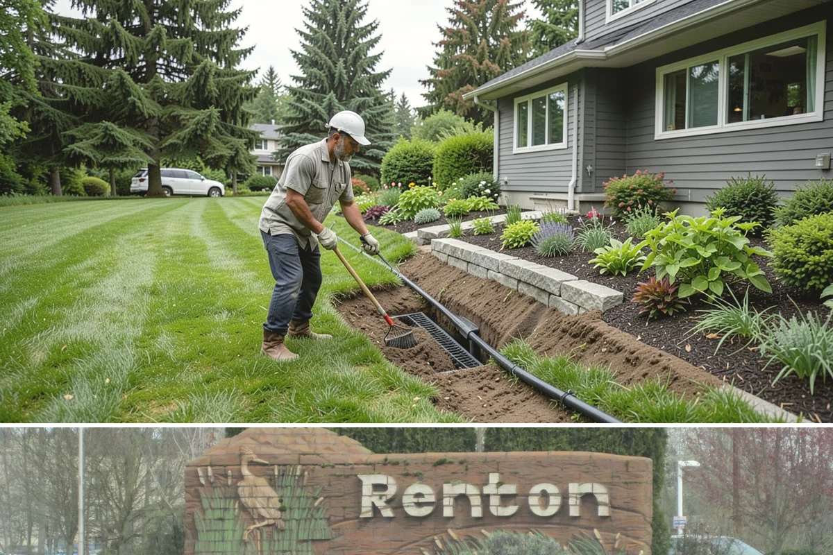 Garden Wall Installation in Renton, King County, WA - Best built spring through fall.