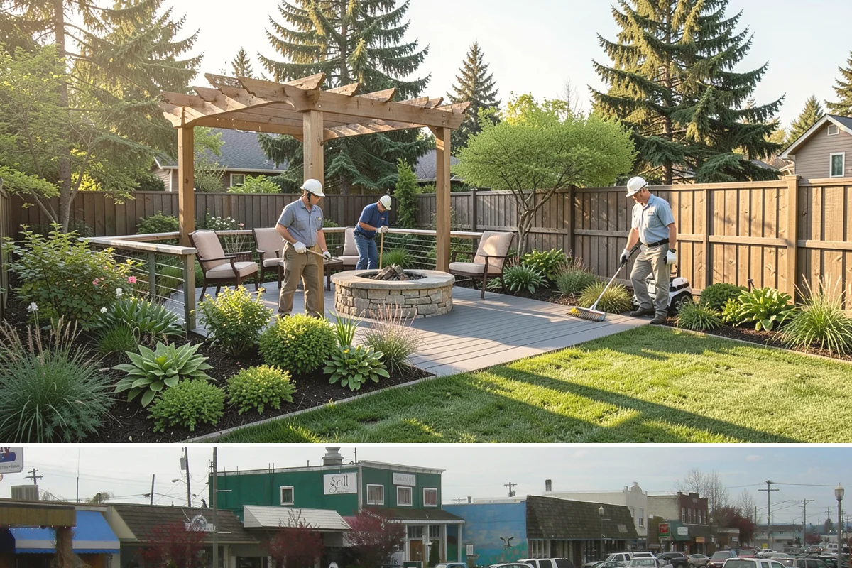Garden Wall Installation in Stanwood, Snohomish County, WA - Best built spring through fall.