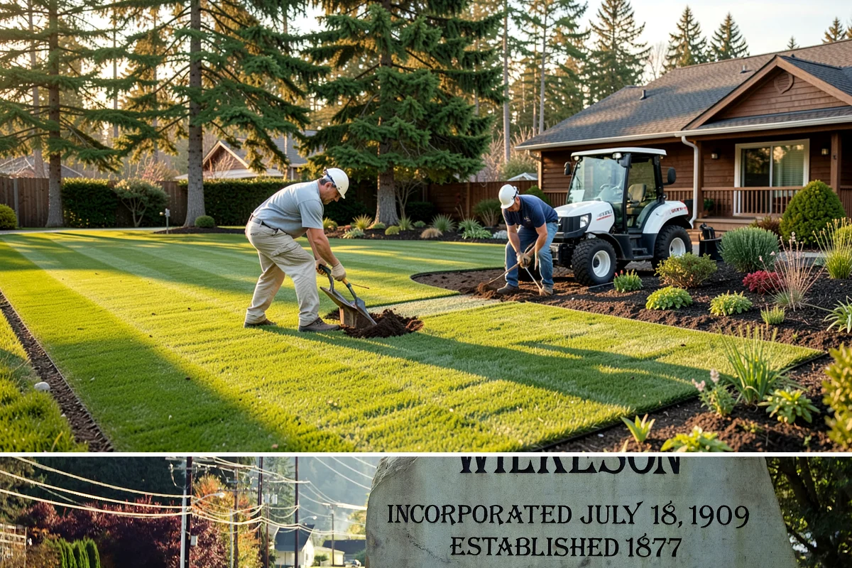 Garden Wall Installation in Wilkeson, Pierce County, WA - Best built spring through fall.