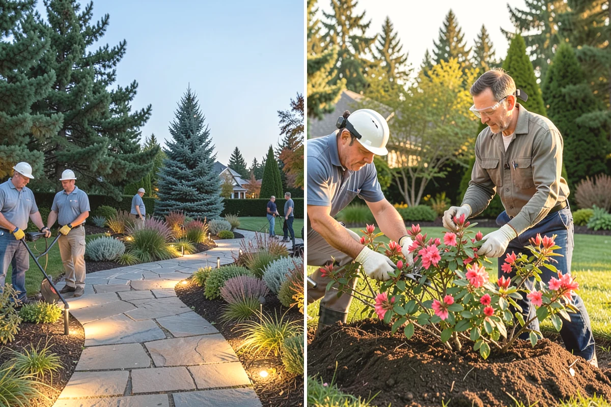 Garden Wall Installation in Yarrow Point, King County, WA - Design the wall style and layout