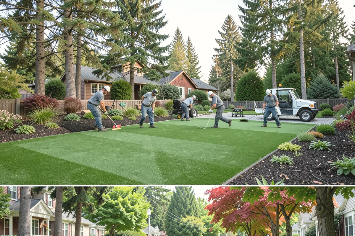 Gate Installation in Beaux Arts Village, King County, WA - Best installed spring through fall.