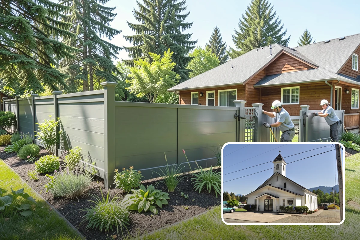Gate Installation in Concrete, Skagit County, WA - Smooth operation that lasts