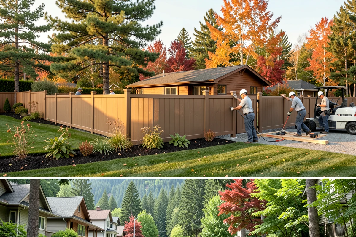 Gate Installation in Darrington, Snohomish County, WA - Best installed spring through fall.