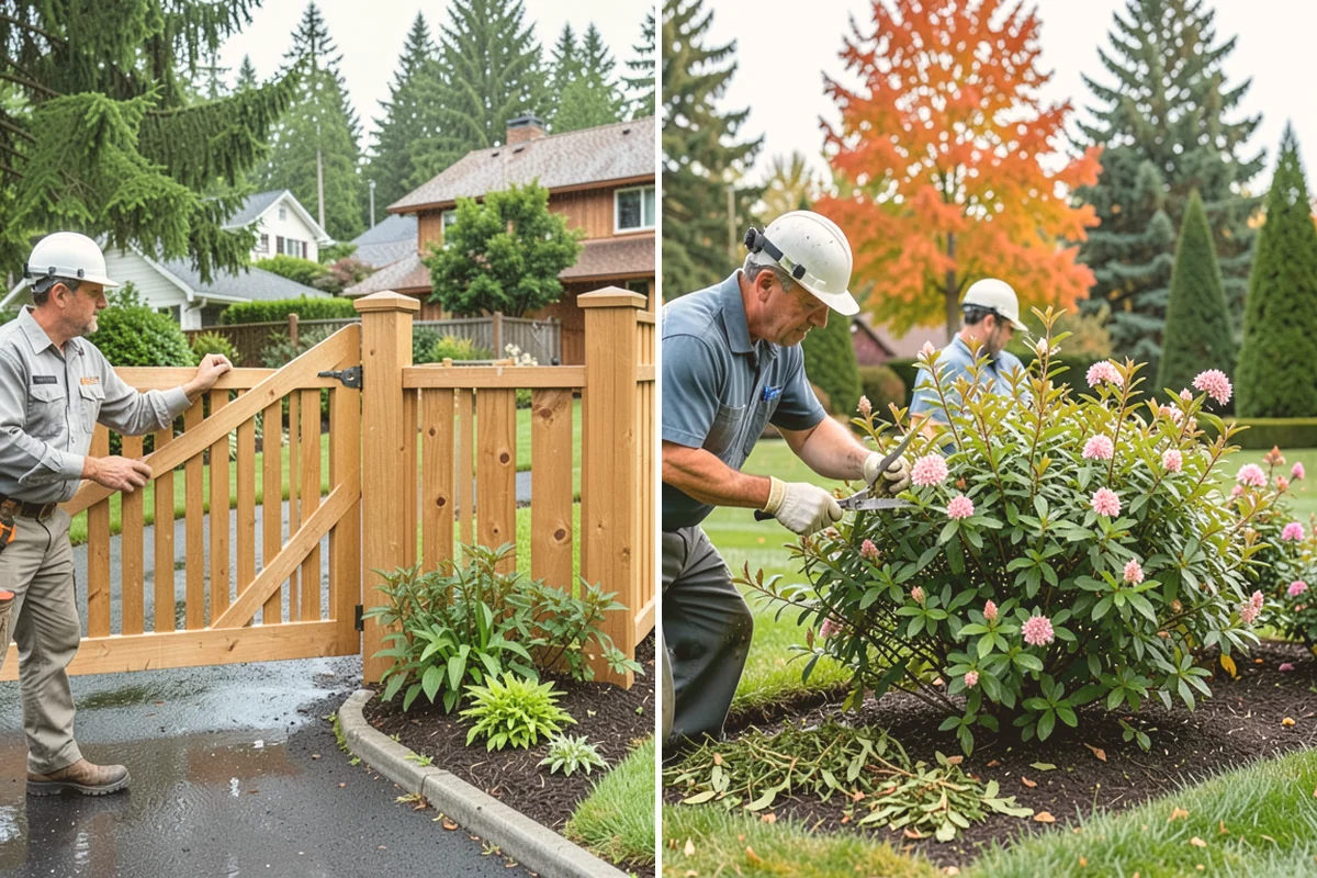 Gate Installation in Edmonds, Snohomish County, WA - Determine the gate type and opening