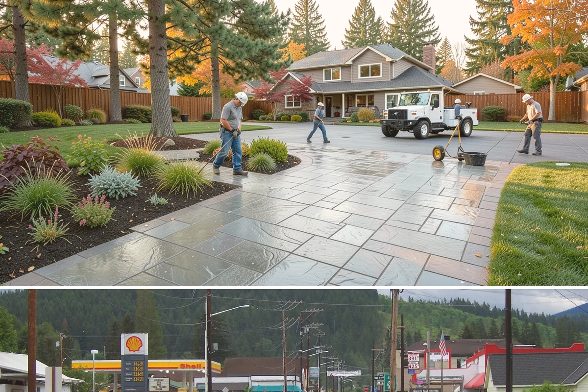 Gate Installation in Granite Falls, Snohomish County, WA - Best installed spring through fall.