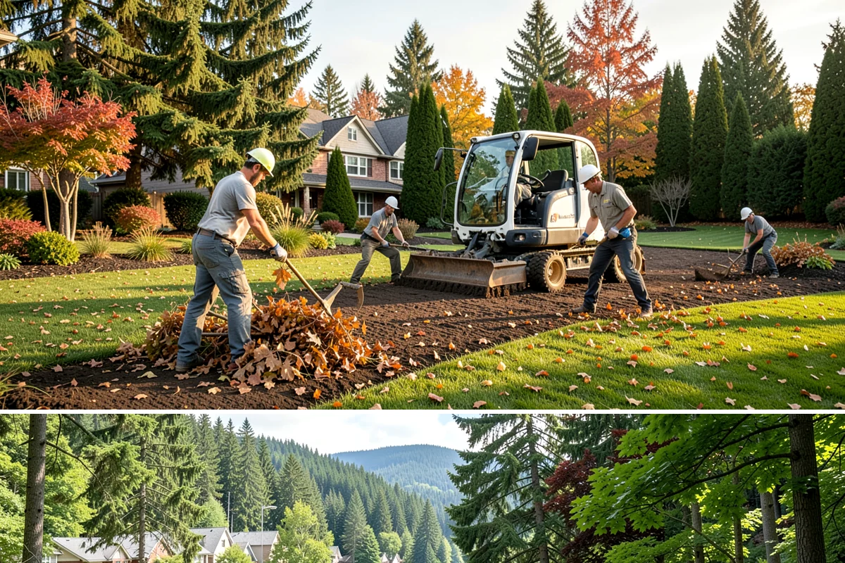 Gate Installation in Lake Forest Park, King County, WA - Best installed spring through fall.