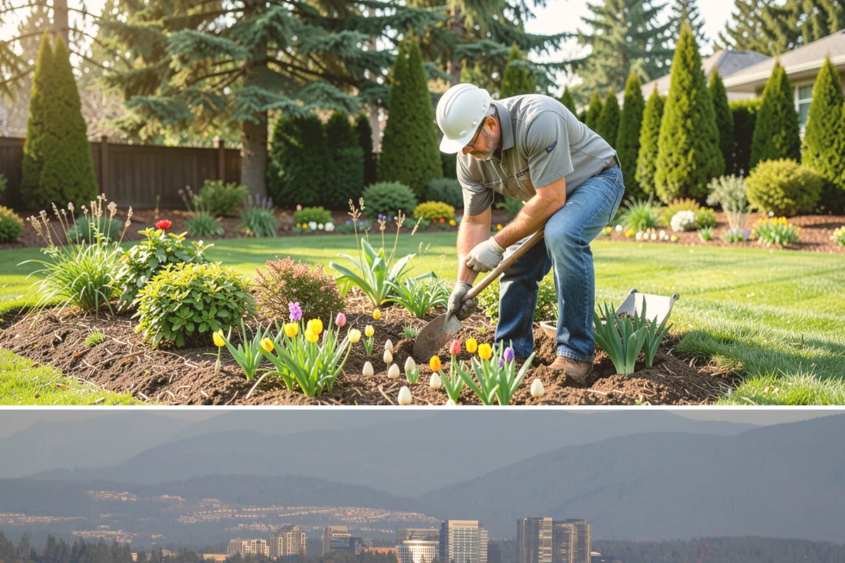 Gate Installation in Medina, King County, WA - Best installed spring through fall.