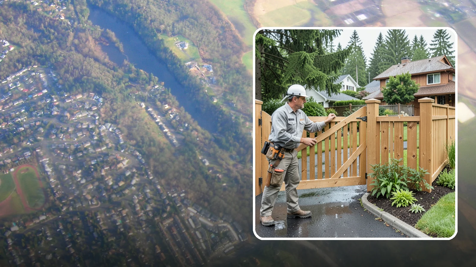 Gate Repair in Algona, King County, WA - We fix sagging, sticking, and misaligned gates so they swing and latch cleanly through every rainy Northwest season.
