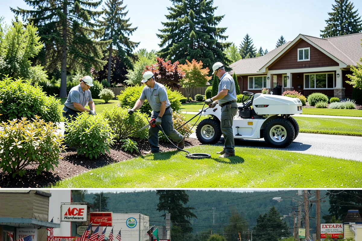 Gate Repair in Carnation, King County, WA - We handle gate repairs all year, but drier summer weeks are ideal when a heaved post needs to be reset in fresh concrete.