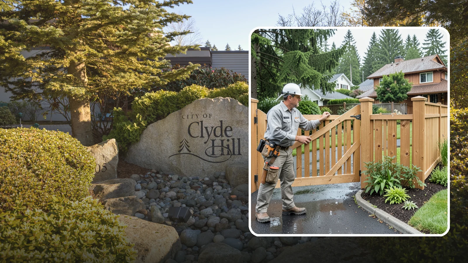 Gate Repair in Clyde Hill, King County, WA - We fix sagging, sticking, and misaligned gates so they swing and latch cleanly through every rainy Northwest season.