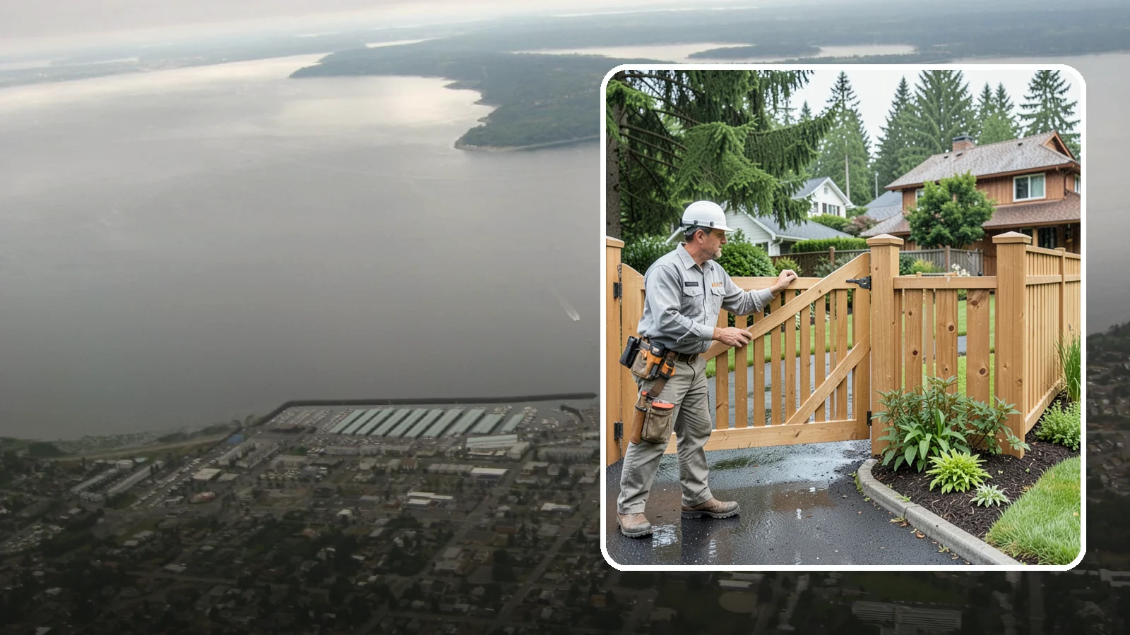 Gate Repair in Des Moines, King County, WA - We fix sagging, sticking, and misaligned gates so they swing and latch cleanly through every rainy Northwest season.