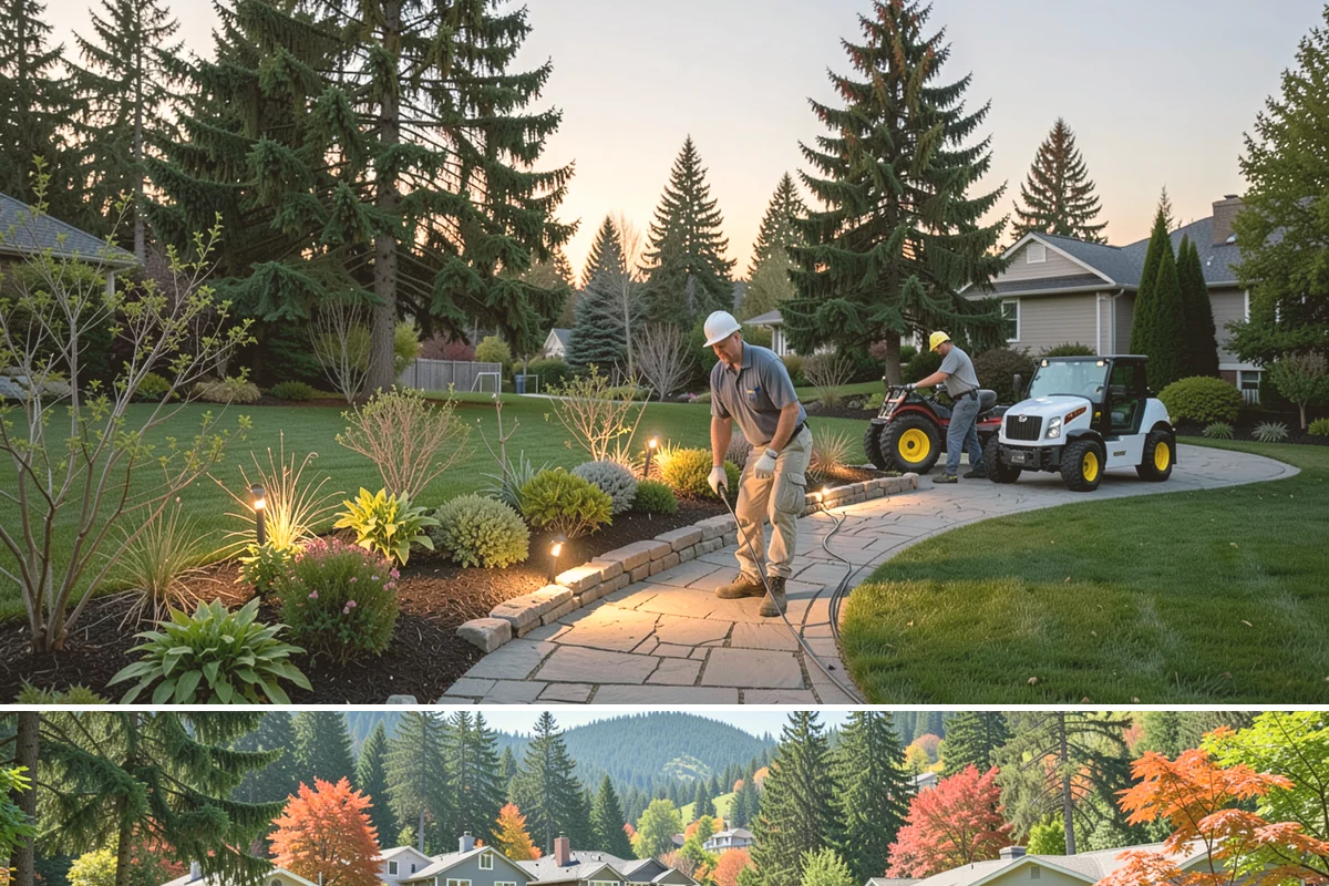 Gate Repair in Fircrest, Pierce County, WA - We handle gate repairs all year, but drier summer weeks are ideal when a heaved post needs to be reset in fresh concrete.