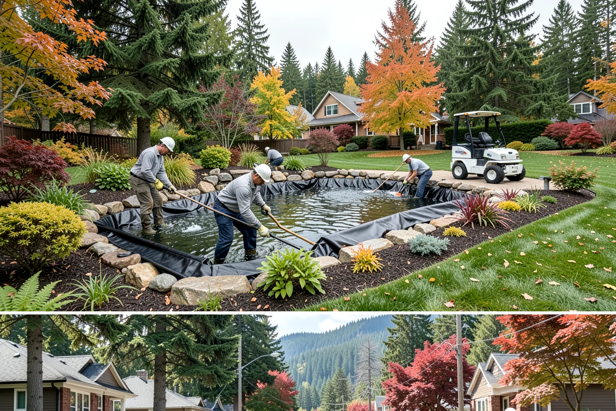 Gate Repair in Hunts Point, King County, WA - We handle gate repairs all year, but drier summer weeks are ideal when a heaved post needs to be reset in fresh concrete.