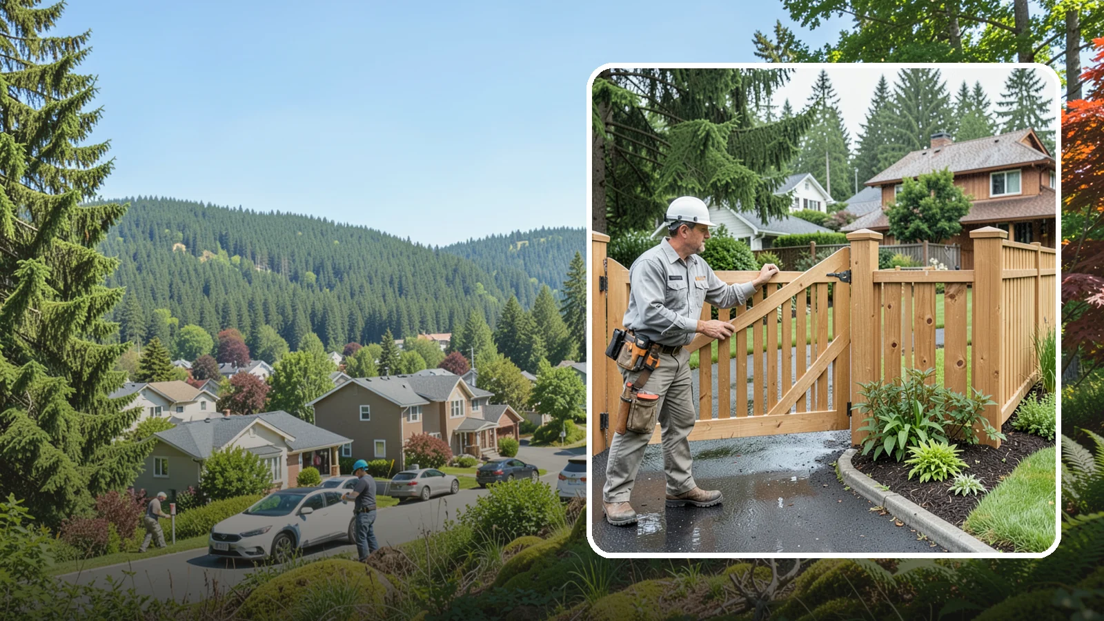 Gate Repair in Index, Snohomish County, WA - We fix sagging, sticking, and misaligned gates so they swing and latch cleanly through every rainy Northwest season.