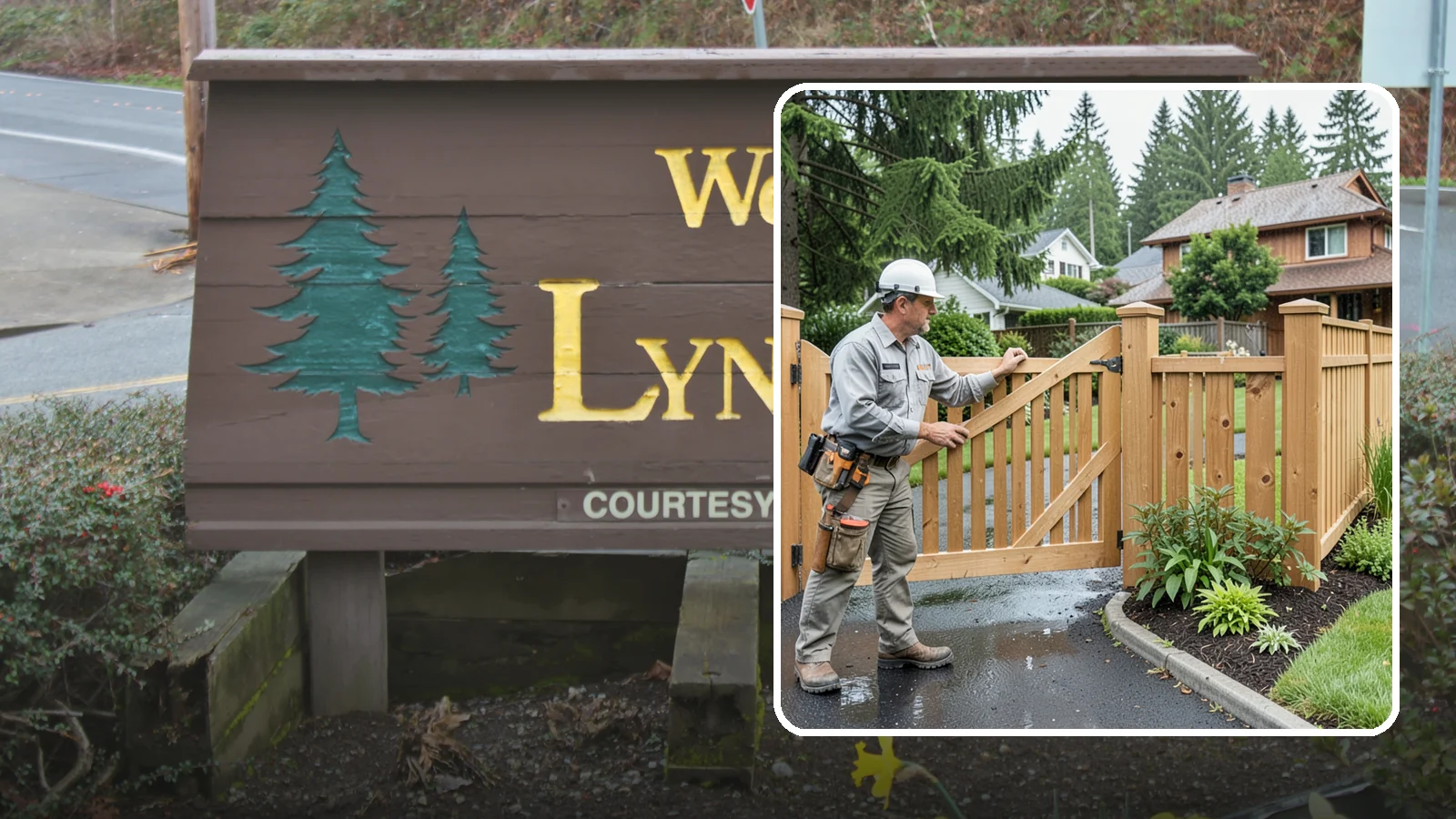 Gate Repair in Lynnwood, Snohomish County, WA - We fix sagging, sticking, and misaligned gates so they swing and latch cleanly through every rainy Northwest season.