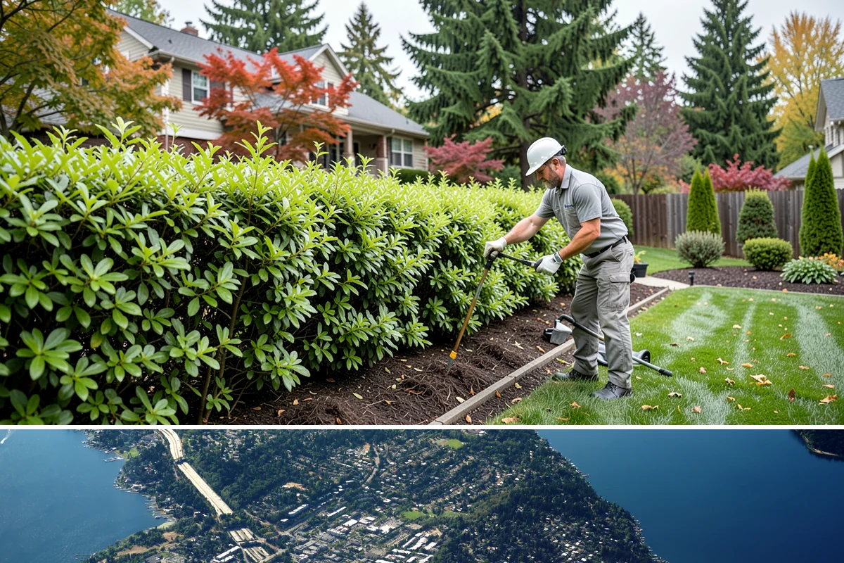Gate Repair in Mercer Island, King County, WA - We handle gate repairs all year, but drier summer weeks are ideal when a heaved post needs to be reset in fresh concrete.
