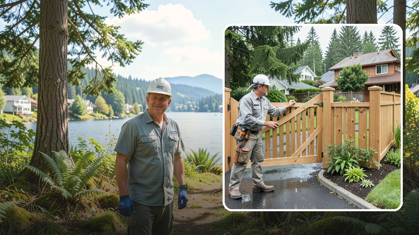 Gate Repair in Milton, King County, WA - We fix sagging, sticking, and misaligned gates so they swing and latch cleanly through every rainy Northwest season.