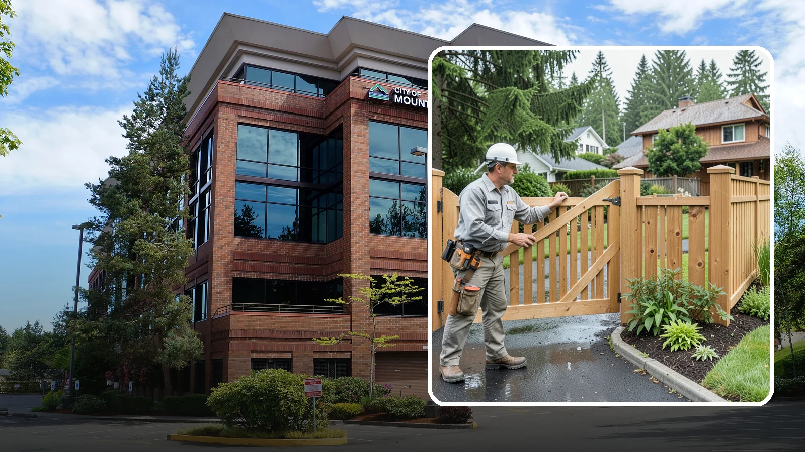 Gate Repair in Mountlake Terrace, Snohomish County, WA - We fix sagging, sticking, and misaligned gates so they swing and latch cleanly through every rainy Northwest season.