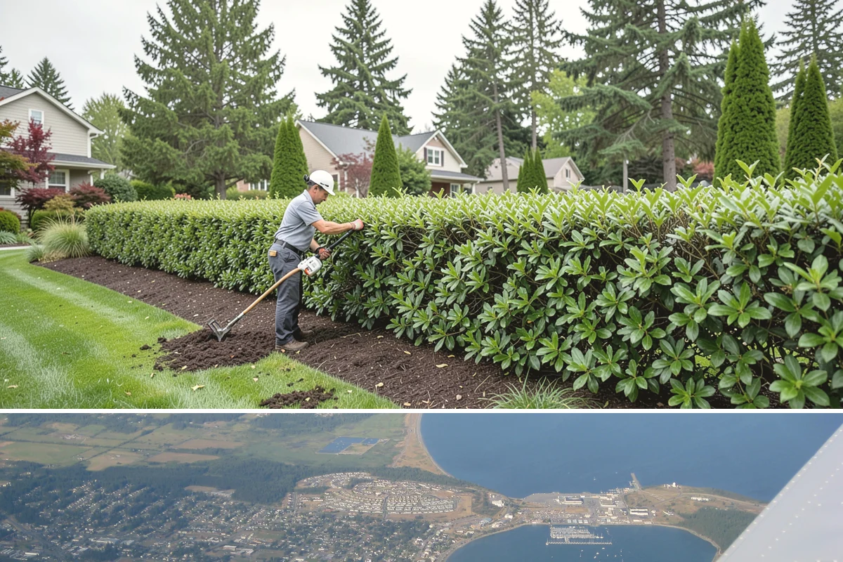 Gate Repair in Oak Harbor, Island County, WA - We handle gate repairs all year, but drier summer weeks are ideal when a heaved post needs to be reset in fresh concrete.
