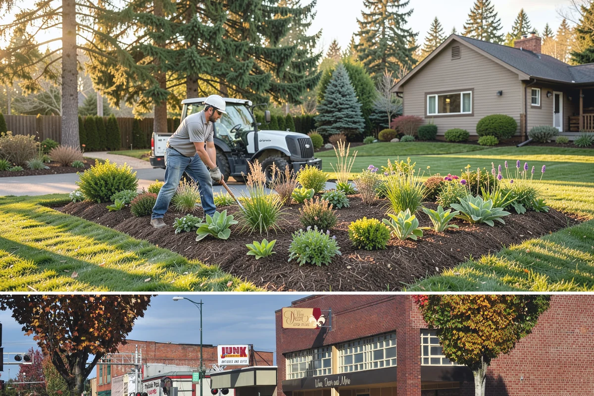 Gate Repair in Puyallup, Pierce County, WA - We handle gate repairs all year, but drier summer weeks are ideal when a heaved post needs to be reset in fresh concrete.