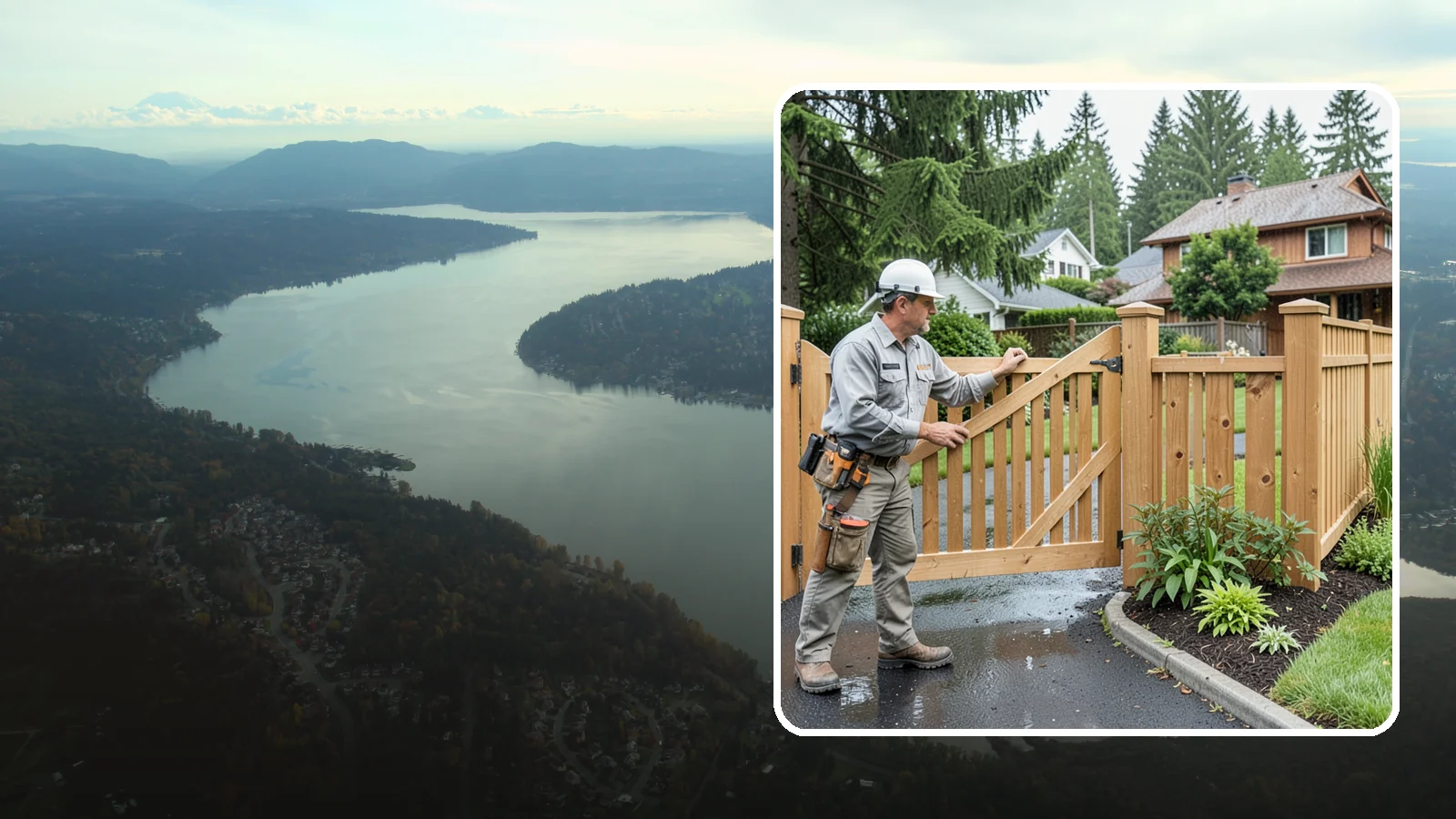 Gate Repair in Sammamish, King County, WA - We fix sagging, sticking, and misaligned gates so they swing and latch cleanly through every rainy Northwest season.