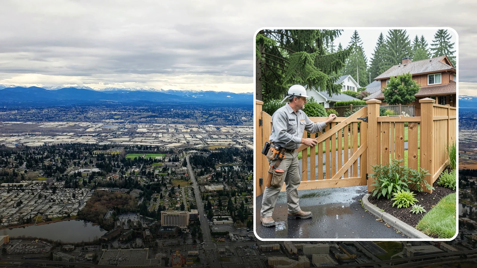 Gate Repair in SeaTac, King County, WA - We fix sagging, sticking, and misaligned gates so they swing and latch cleanly through every rainy Northwest season.