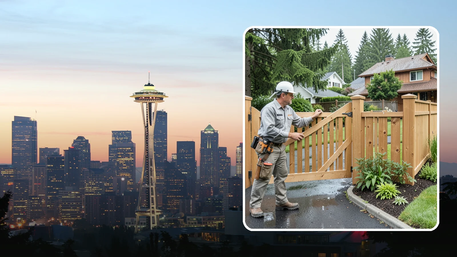 Gate Repair in Seattle, King County, WA - We fix sagging, sticking, and misaligned gates so they swing and latch cleanly through every rainy Northwest season.