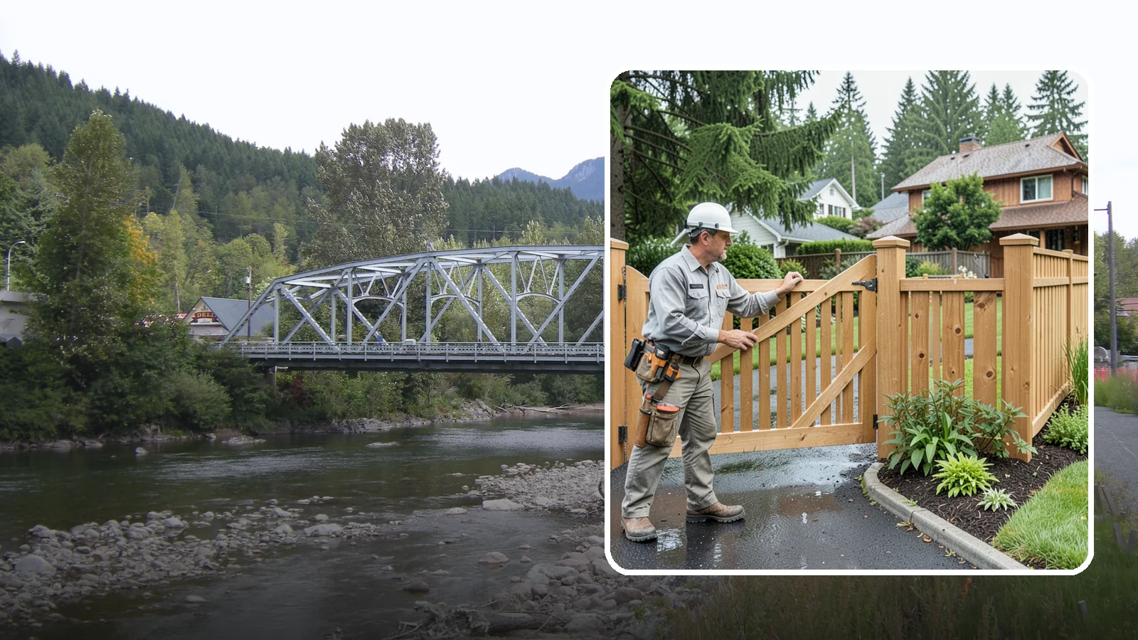 Gate Repair in Skykomish, King County, WA - We fix sagging, sticking, and misaligned gates so they swing and latch cleanly through every rainy Northwest season.