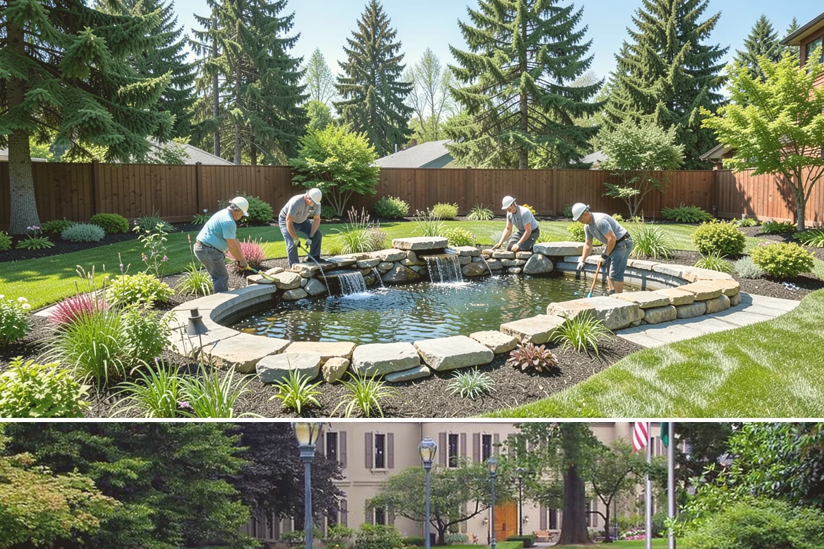 Gate Repair in Woodinville, King County, WA - We handle gate repairs all year, but drier summer weeks are ideal when a heaved post needs to be reset in fresh concrete.