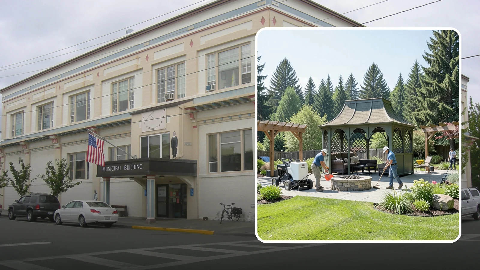 Gazebo Installation in Anacortes, Skagit County, WA - Classic gazebos that create a sheltered, elegant destination and focal point in your landscape.