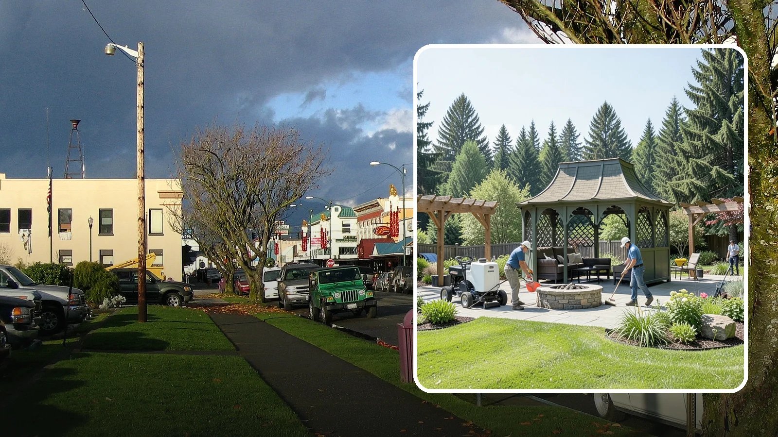 Gazebo Installation in Arlington, Snohomish County, WA - Classic gazebos that create a sheltered, elegant destination and focal point in your landscape.