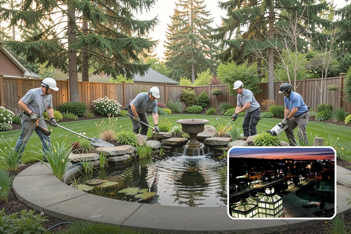 Gazebo Installation in Auburn, King County, WA - A sheltered garden destination