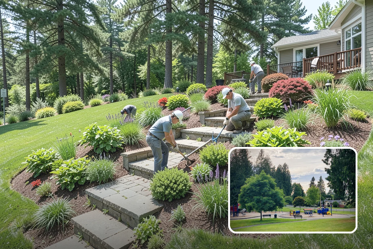 Gazebo Installation in Bonney Lake, Pierce County, WA - A sheltered garden destination