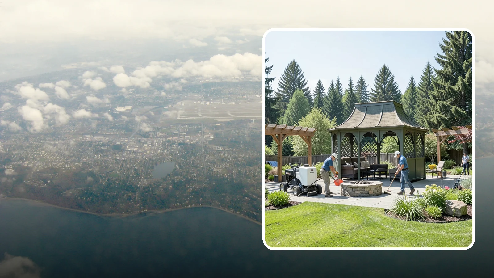 Gazebo Installation in Burien, King County, WA - Classic gazebos that create a sheltered, elegant destination and focal point in your landscape.
