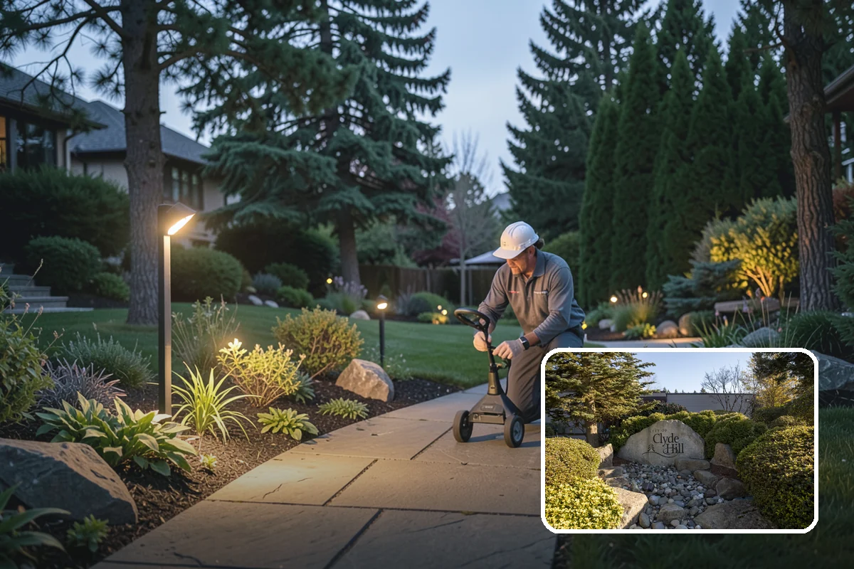 Gazebo Installation in Clyde Hill, King County, WA - A sheltered garden destination