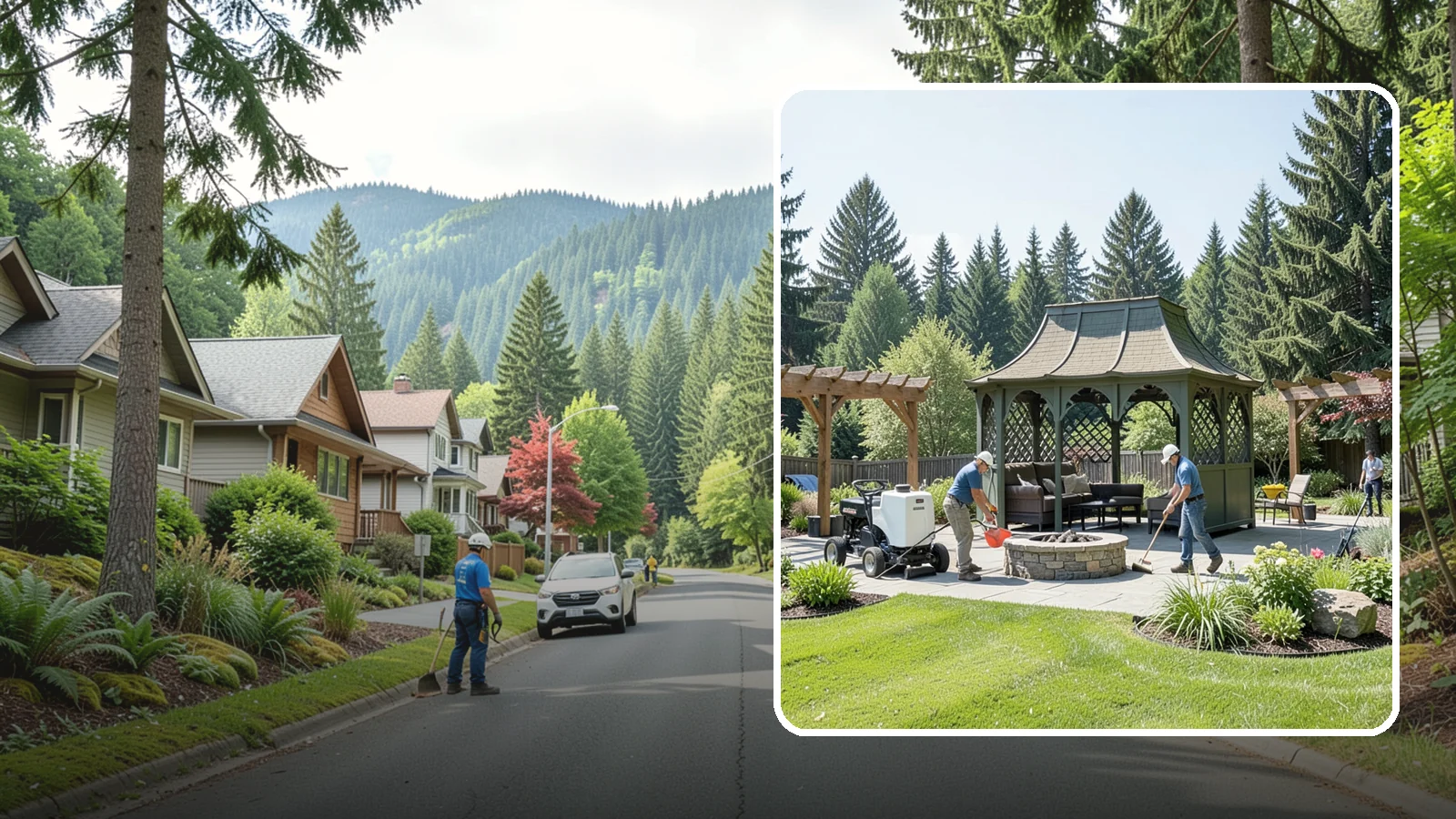 Gazebo Installation in Darrington, Snohomish County, WA - Classic gazebos that create a sheltered, elegant destination and focal point in your landscape.